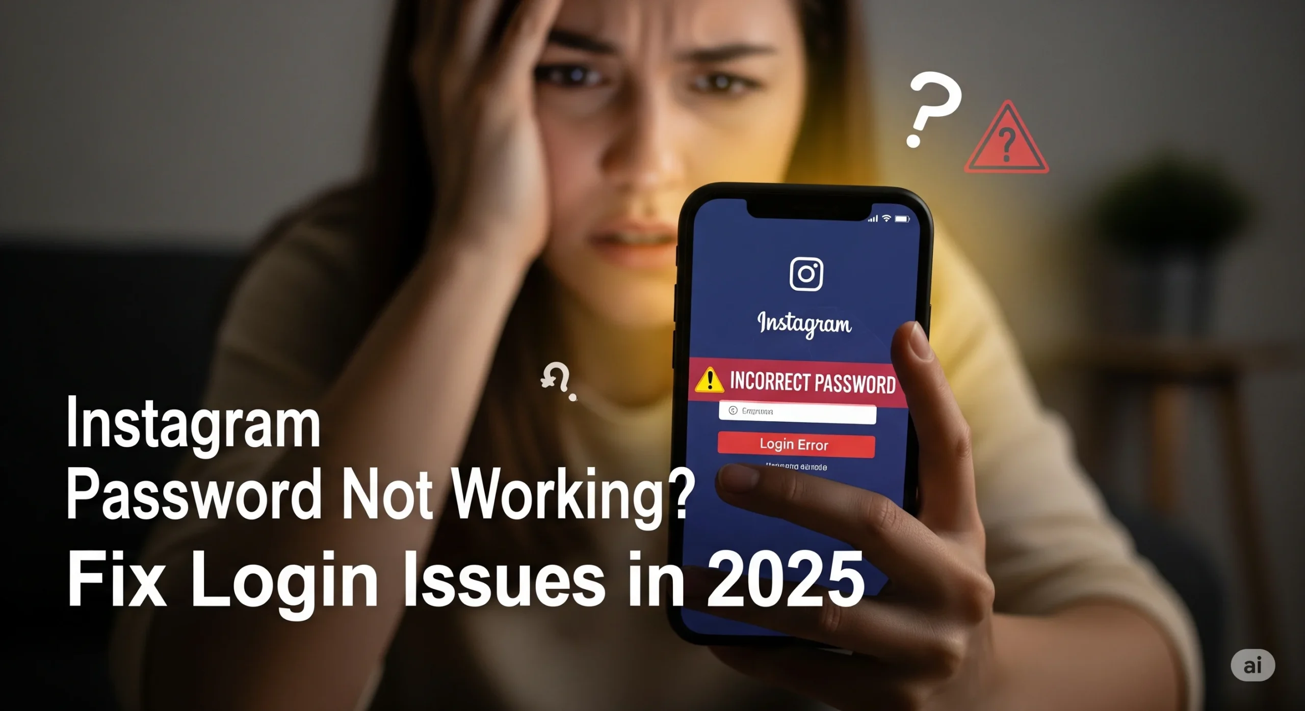 Instagram Password Not Working? Fix Login Issues in 2025